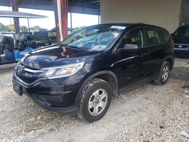 Photo 2 from auction – 2016 HONDA CR-V LX with VIN 5J6RM4H39GL127589