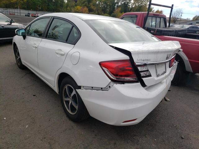 Photo 3 from auction – 2015 HONDA CIVIC SE with VIN 19XFB2F78FE225612
