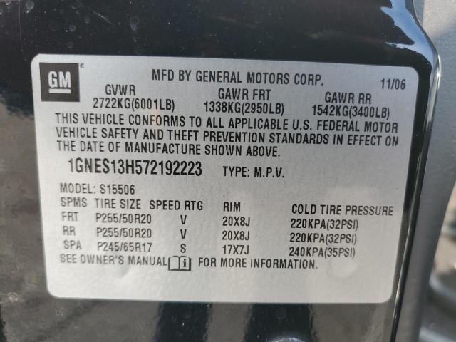 Photo 10 from auction – 2007 CHEVROLET TRAILBLAZE with VIN 1GNES13H572192223