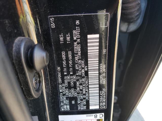 Photo 10 from auction – 2015 TOYOTA 4RUNNER SR with VIN JTEBU5JR1F5246277