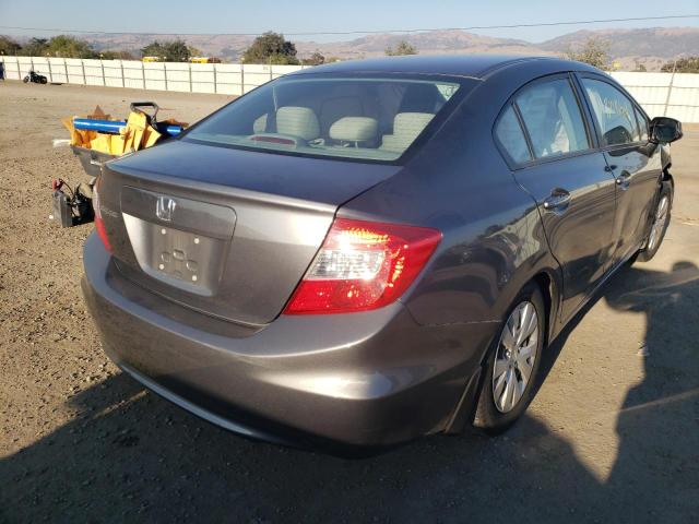 Photo 4 from auction – 2012 HONDA CIVIC LX with VIN 2HGFB2F55CH330009