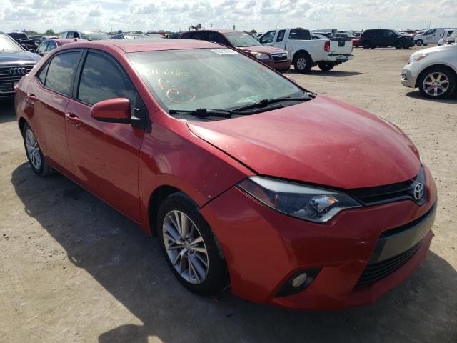 TOYOTA COROLLA L 2015 with VIN 2T1BURHE5FC355956 - Photo from auction