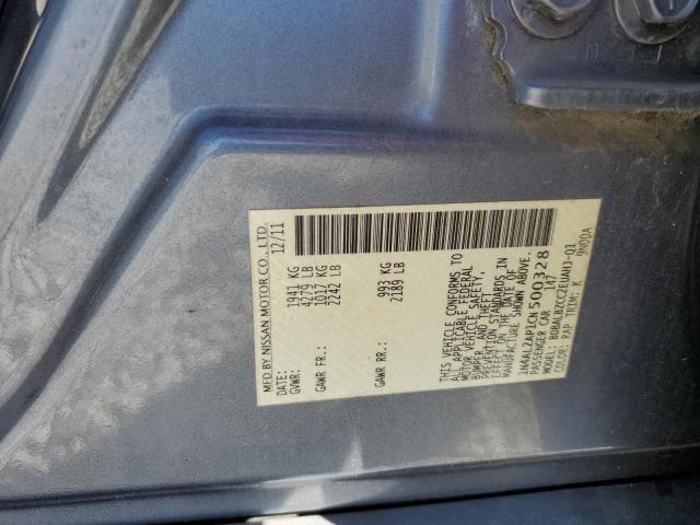 Photo 10 from auction – 2012 NISSAN ALTIMA BAS with VIN 1N4AL2AP1CN500328