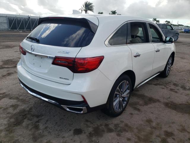 Photo 4 from auction – 2017 ACURA MDX TECHNO with VIN 5FRYD4H5XHB014384