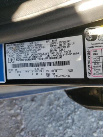 Photo 10 from auction – 2011 FORD FIESTA SEL with VIN 3FADP4CJ1BM213814