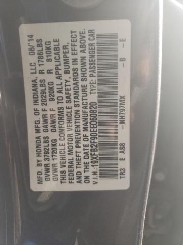 Photo 10 from auction – 2014 HONDA CIVIC EXL with VIN 19XFB2F90EE060820