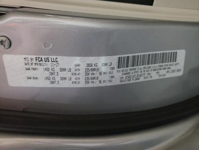 Photo 10 from auction – 2018 CHRYSLER PACIFICA H with VIN 2C4RC1N71JR105177