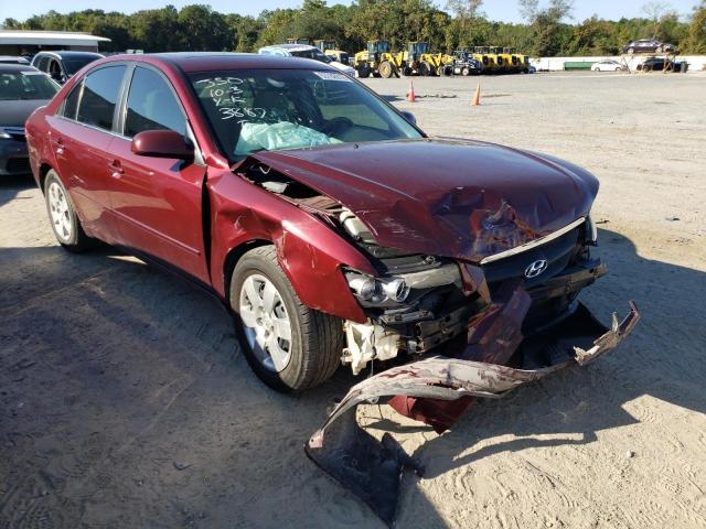 HYUNDAI SONATA GLS 2008 with VIN 5NPET46F38H333887 - Photo from auction