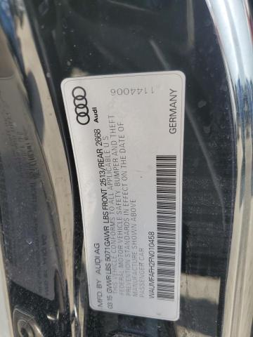 Photo 10 from auction – 2015 AUDI A5 PREMIUM with VIN WAUMFAFH2FN010458