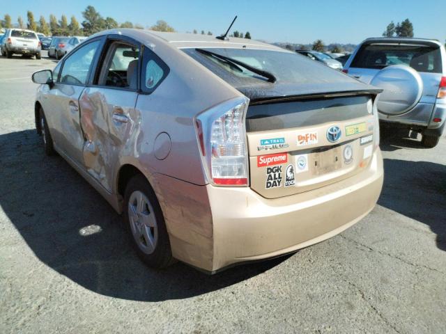 Photo 3 from auction – 2010 TOYOTA PRIUS with VIN JTDKN3DU3A1117916