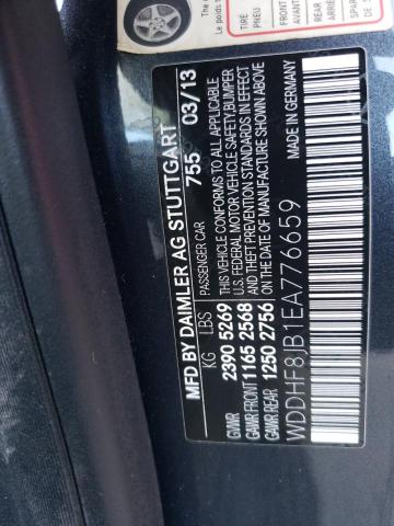 Photo 10 from auction – 2014 MERCEDES-BENZ E 350 4MAT with VIN WDDHF8JB1EA776659