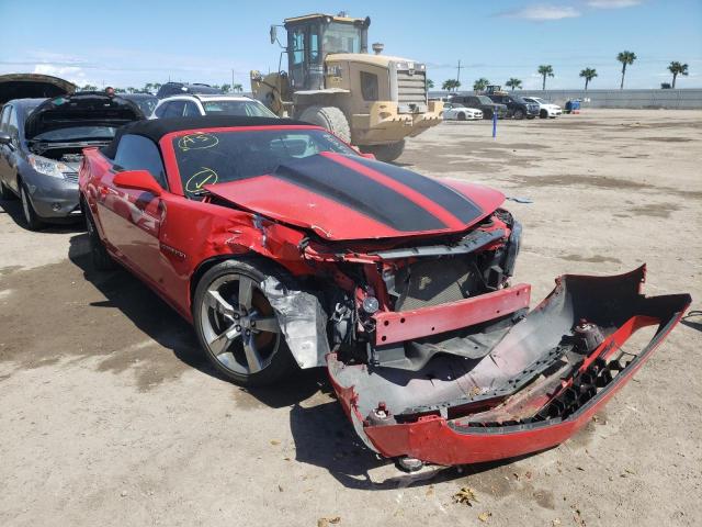 CHEVROLET CAMARO LT 2012 with VIN 2G1FB3D34C9113091 - Photo from auction