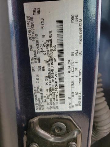 Photo 10 from auction – 2016 FORD F150 SUPER with VIN 1FTEW1CP2GKD71291
