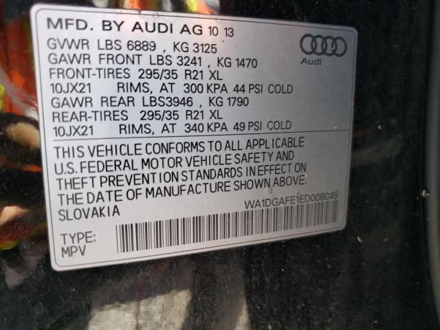 Photo 10 from auction – 2014 AUDI Q7 PRESTIG with VIN WA1DGAFE1ED008849