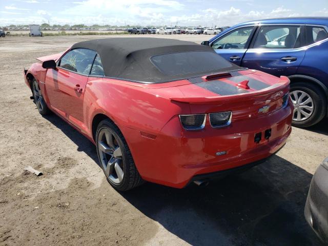 Photo 3 from auction – 2012 CHEVROLET CAMARO LT with VIN 2G1FB3D34C9113091