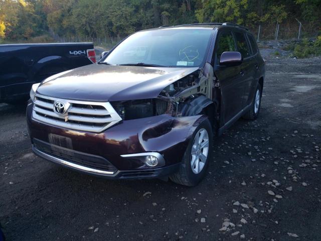 Photo 2 from auction – 2013 TOYOTA HIGHLANDER with VIN 5TDBK3EH2DS264889