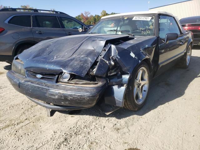 Photo 2 from auction – 1989 FORD MUSTANG LX with VIN 1FABP44E2KF306124