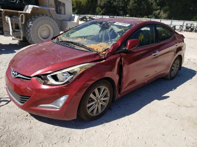 Photo 2 from auction – 2016 HYUNDAI ELANTRA SE with VIN 5NPDH4AE5GH730544