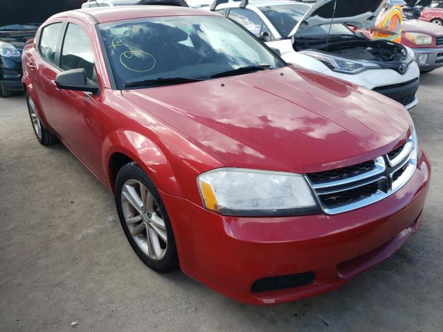 DODGE AVENGER SE 2012 with VIN 1C3CDZAG2CN289234 - Photo from auction