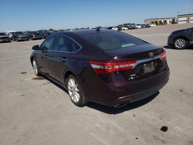 Photo 3 from auction – 2013 TOYOTA AVALON BAS with VIN 4T1BK1EBXDU024786