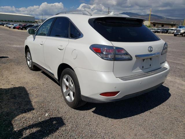 Photo 3 from auction – 2011 LEXUS RX 350 with VIN JTJZK1BA3B2411720
