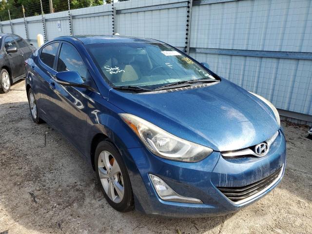 HYUNDAI ELANTRA SE 2016 with VIN KMHDH4AE2GU489558 - Photo from auction