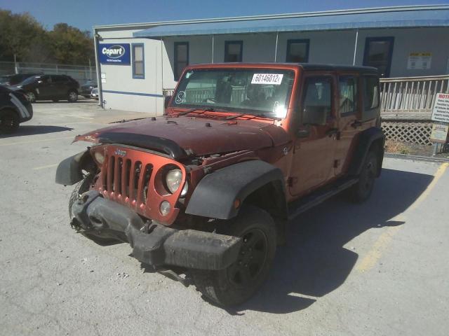 Photo 2 from auction – 2014 JEEP WRANGLER U with VIN 1C4BJWKG6EL293539