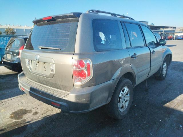 Photo 4 from auction – 2007 HONDA PILOT LX with VIN 5FNYF18187B016124