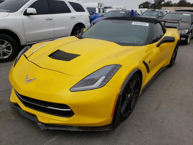 Photo 2 from auction – 2014 CHEVROLET CORVETTE S with VIN 1G1YK3D75E5128338
