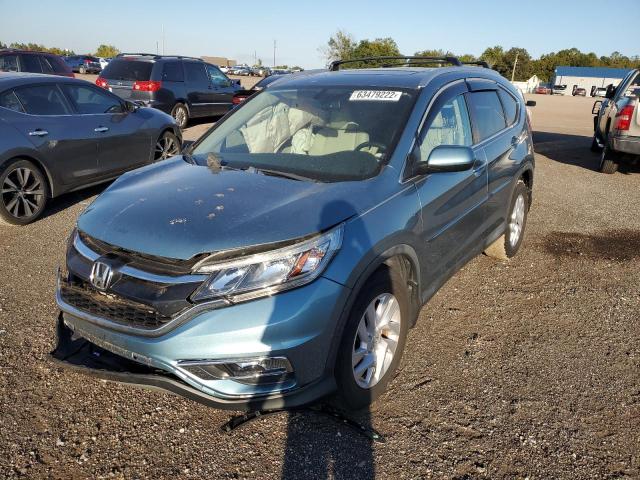 Photo 2 from auction – 2015 HONDA CR-V EXL with VIN 2HKRM3H73FH500809