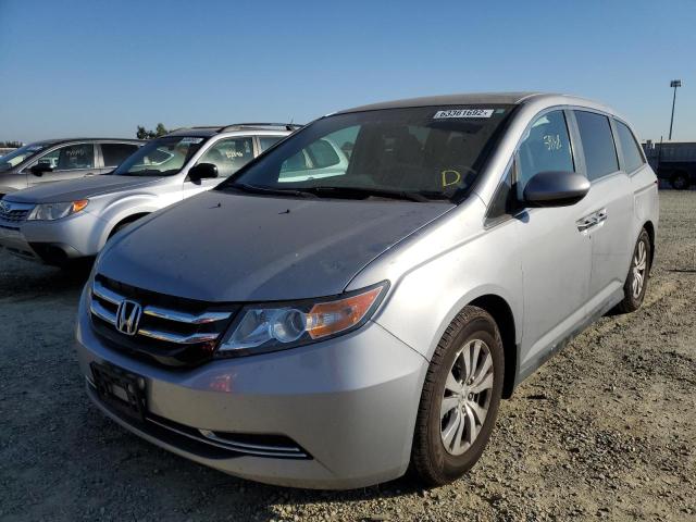 Photo 2 from auction – 2017 HONDA ODYSSEY EX with VIN 5FNRL5H43HB006083