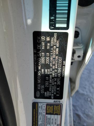 Photo 10 from auction – 2017 KIA FORTE LX with VIN 3KPFL4A78HE023307