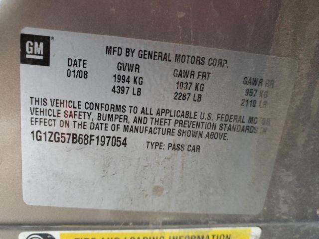 Photo 10 from auction – 2008 CHEVROLET MALIBU LS with VIN 1G1ZG57B68F197054