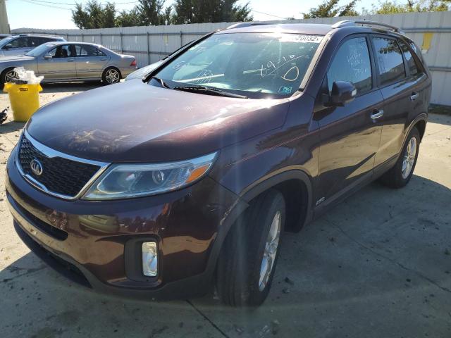 Photo 2 from auction – 2014 KIA SORENTO LX with VIN 5XYKTDA77EG505067