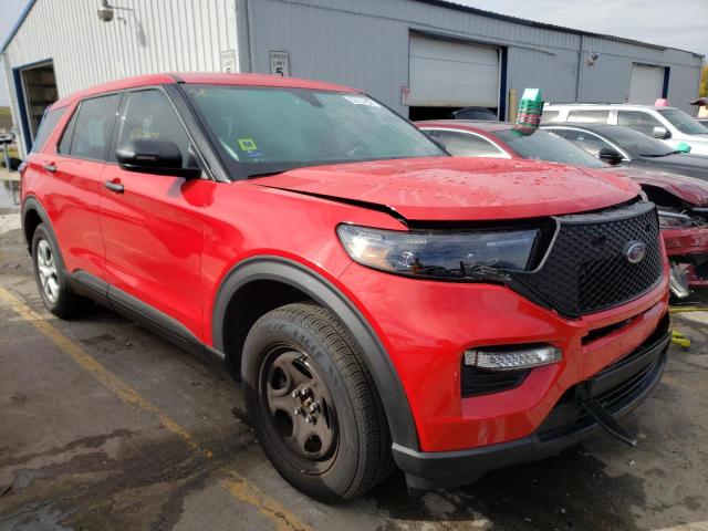 FORD EXPLORER P 2020 with VIN 1FM5K8AB2LGC83443 - Photo from auction