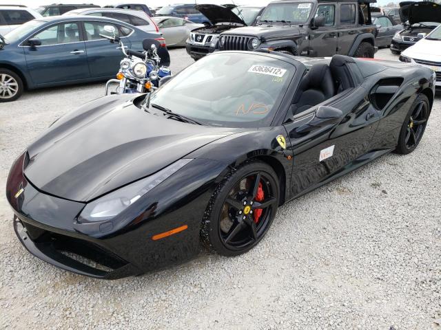 Photo 2 from auction – 2018 FERRARI 488 SPIDER with VIN ZFF80AMA9J0235978