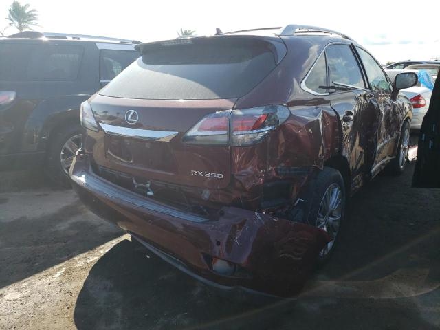 Photo 4 from auction – 2013 LEXUS RX 350 with VIN 2T2ZK1BA1DC097116