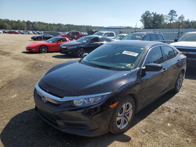 Photo 2 from auction – 2017 HONDA CIVIC LX with VIN 19XFC2F55HE034681