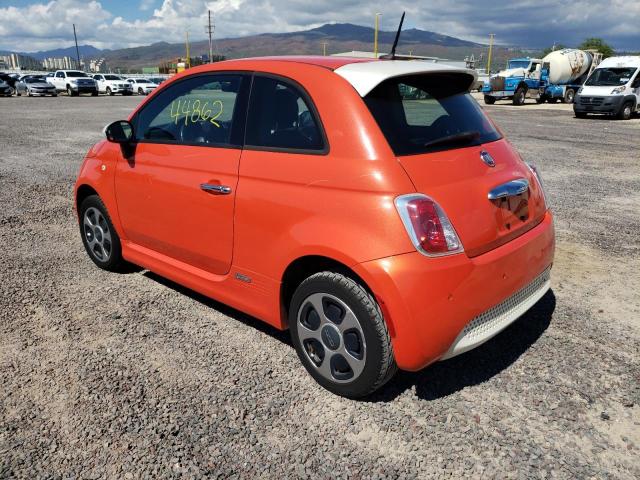 Photo 3 from auction – 2015 FIAT 500 ELECTR with VIN 3C3CFFGE6FT581701