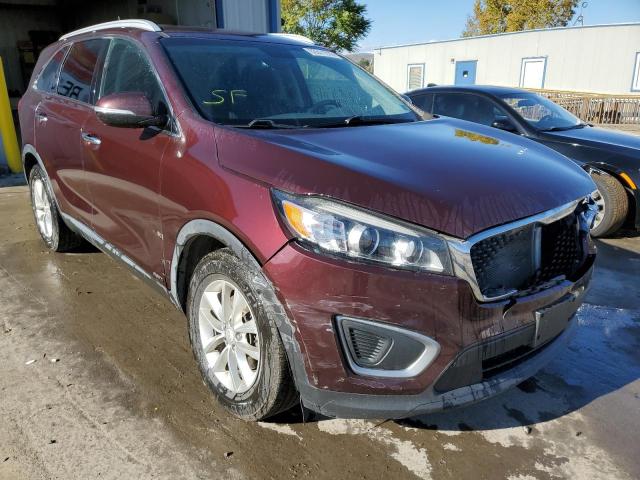 KIA SORENTO LX 2016 with VIN 5XYPGDA39GG123231 - Photo from auction