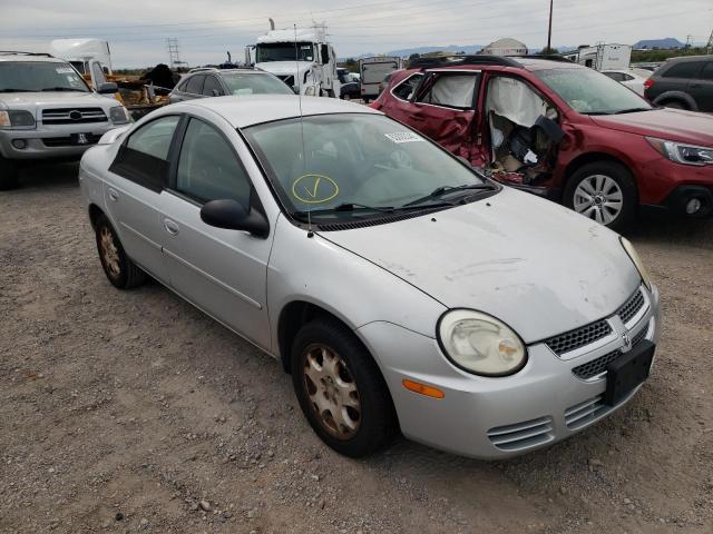 DODGE NEON 2005 with VIN 1B3ES56CX5D168096 - Photo from auction