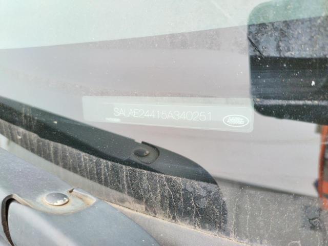Photo 10 from auction – 2005 LAND ROVER LR3 with VIN SALAE24415A340251