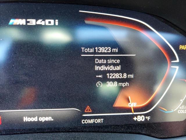 Photo 8 from auction – 2021 BMW M340XI with VIN 3MW5U9J08M8B59984