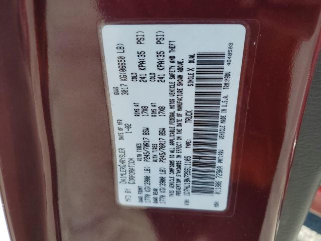 Photo 10 from auction – 2002 DODGE RAM 1500 with VIN 1D7HU18N72S611105