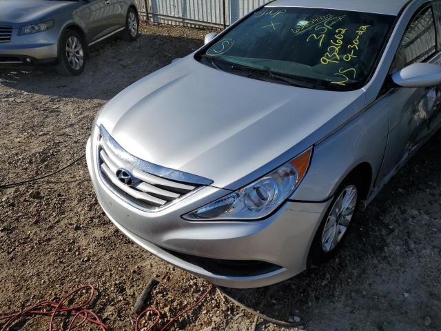 Photo 2 from auction – 2014 HYUNDAI SONATA GLS with VIN 5NPEB4AC5EH859563