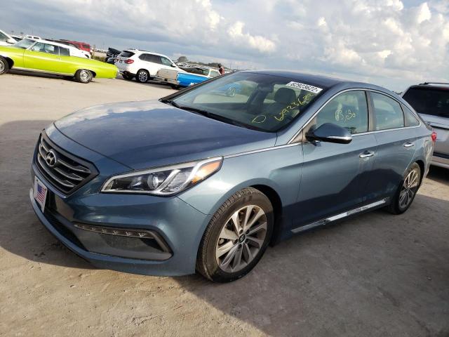 Photo 2 from auction – 2015 HYUNDAI SONATA SPO with VIN 5NPE34AF2FH137928