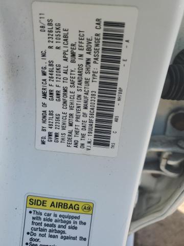 Photo 10 from auction – 2012 ACURA TL with VIN 19UUA9F56CA003393