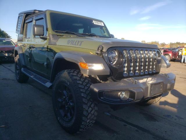 Photo 1 from auction – 2021 JEEP WRANGLER U with VIN 1C4HJXDG2MW786337