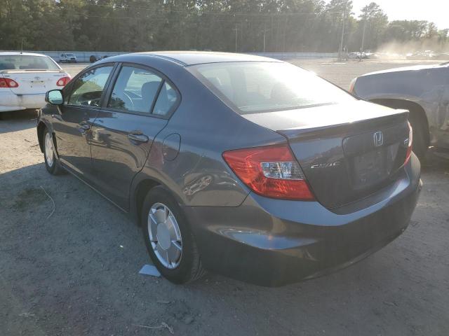 Photo 3 from auction – 2012 HONDA CIVIC HF with VIN 2HGFB2F65CH322646