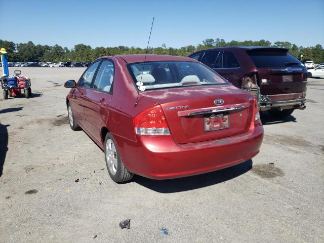 Photo 3 from auction – 2008 KIA SPECTRA EX with VIN KNAFE121985568721